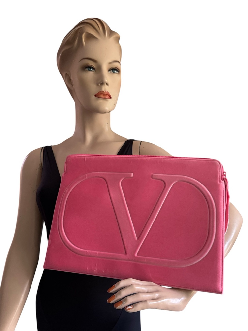 Valentino Pink Laptop Bag / Carrier